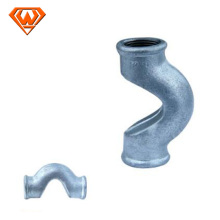 Stock Materials GI Malleable iron pipe fittings